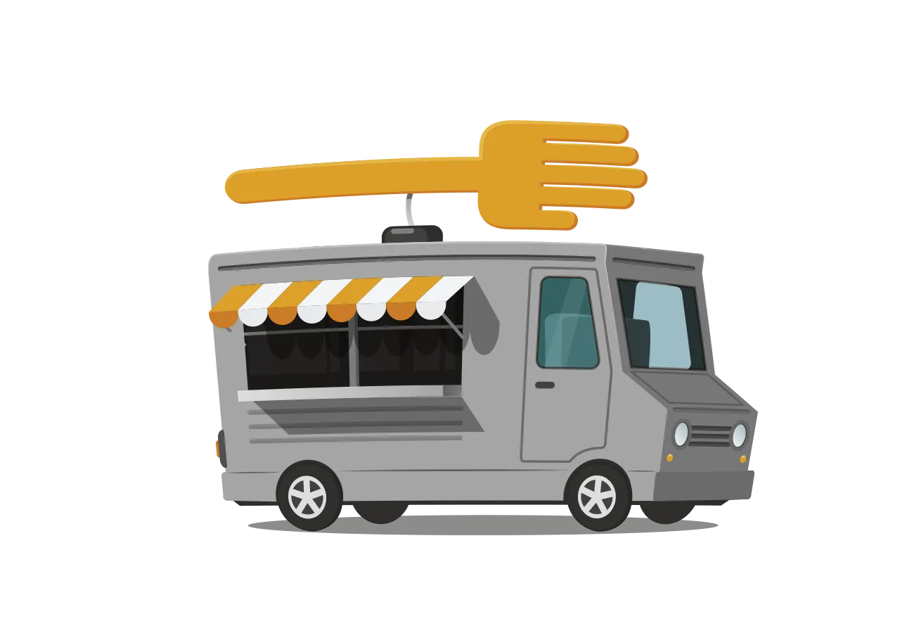 Fast Food Slap Illustration